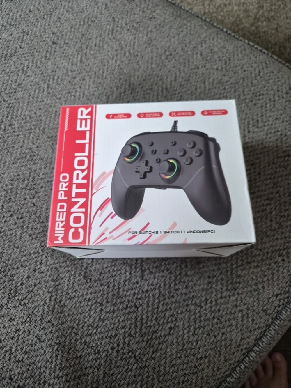 Wired Pro Controller - Switch And PC NEW